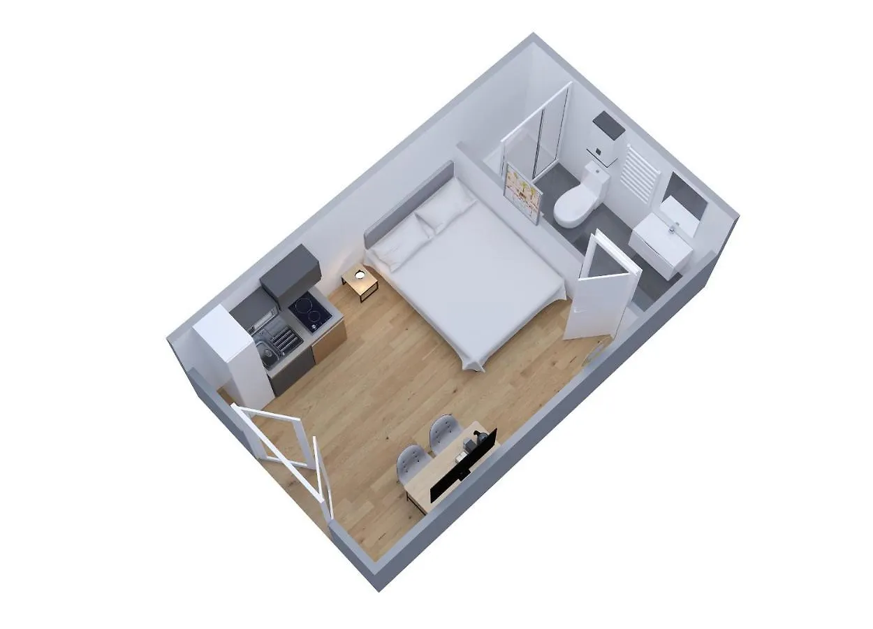 דירה לוריין Residence Duguay - Centre Ville - Porte B - Appartements Tout Confort - Neuf - Nouveau