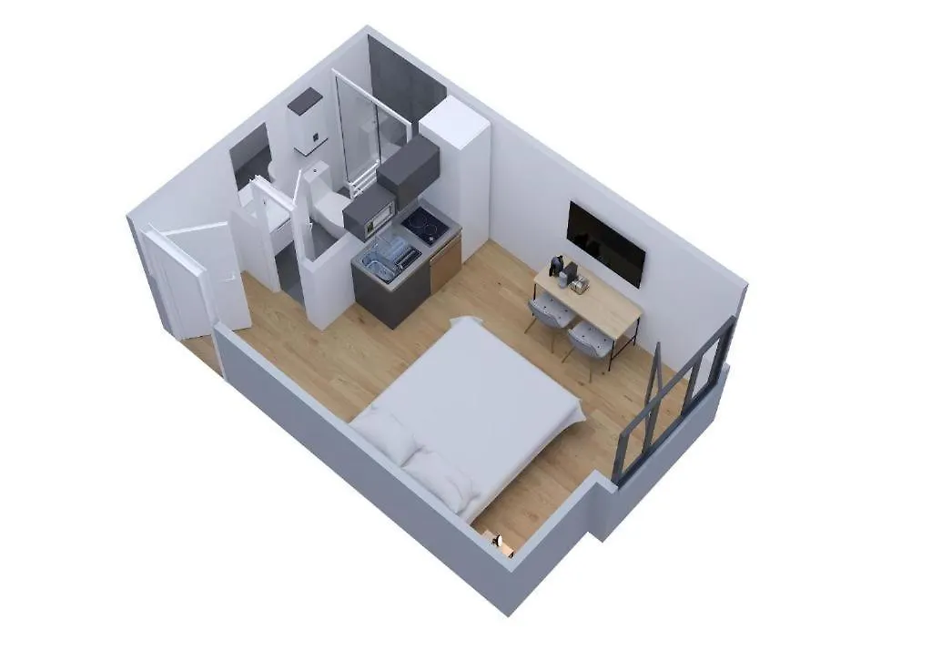 דירה לוריין Residence Duguay - Centre Ville - Porte B - Appartements Tout Confort - Neuf - Nouveau
